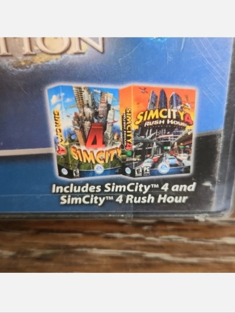 NWT Sim City 4 & Rush Hour Deluxe Edition PC CD-ROM computer game